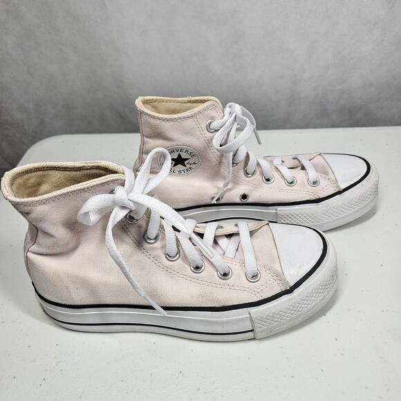 Converse Chuck 70 Canvas All Star High Top Sneakers Pink Frosting Women's 5 - Picture 3 of 11
